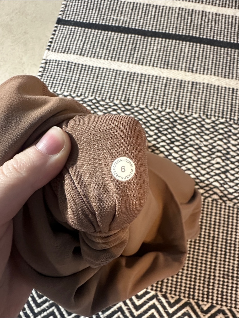 Lululemon Super-High Rise Align Short 8” - Tan - Picture 2 of 5